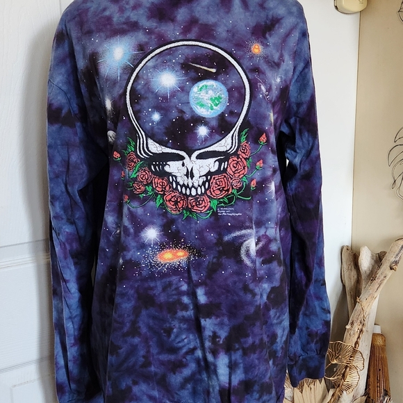 Vintage Grateful Dead 1997  cotton pullover long sleeve celestial print RARE - Picture 3 of 11
